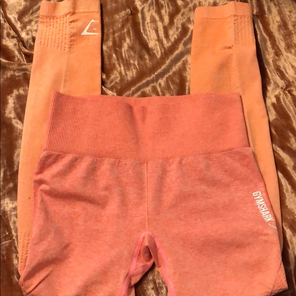 Gymshark ombré pink leggings
